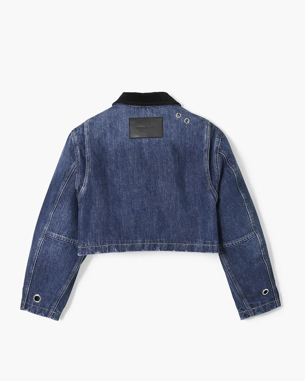 Marc Jacobs Grommet Cropped Denim Jacket