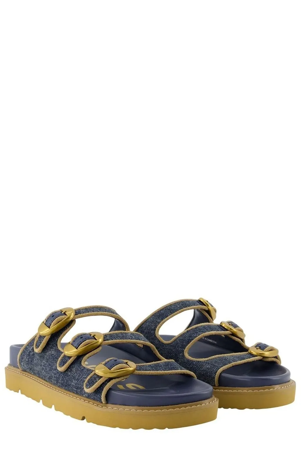 Marc Jacobs Kiki Buckled Flat Sandals