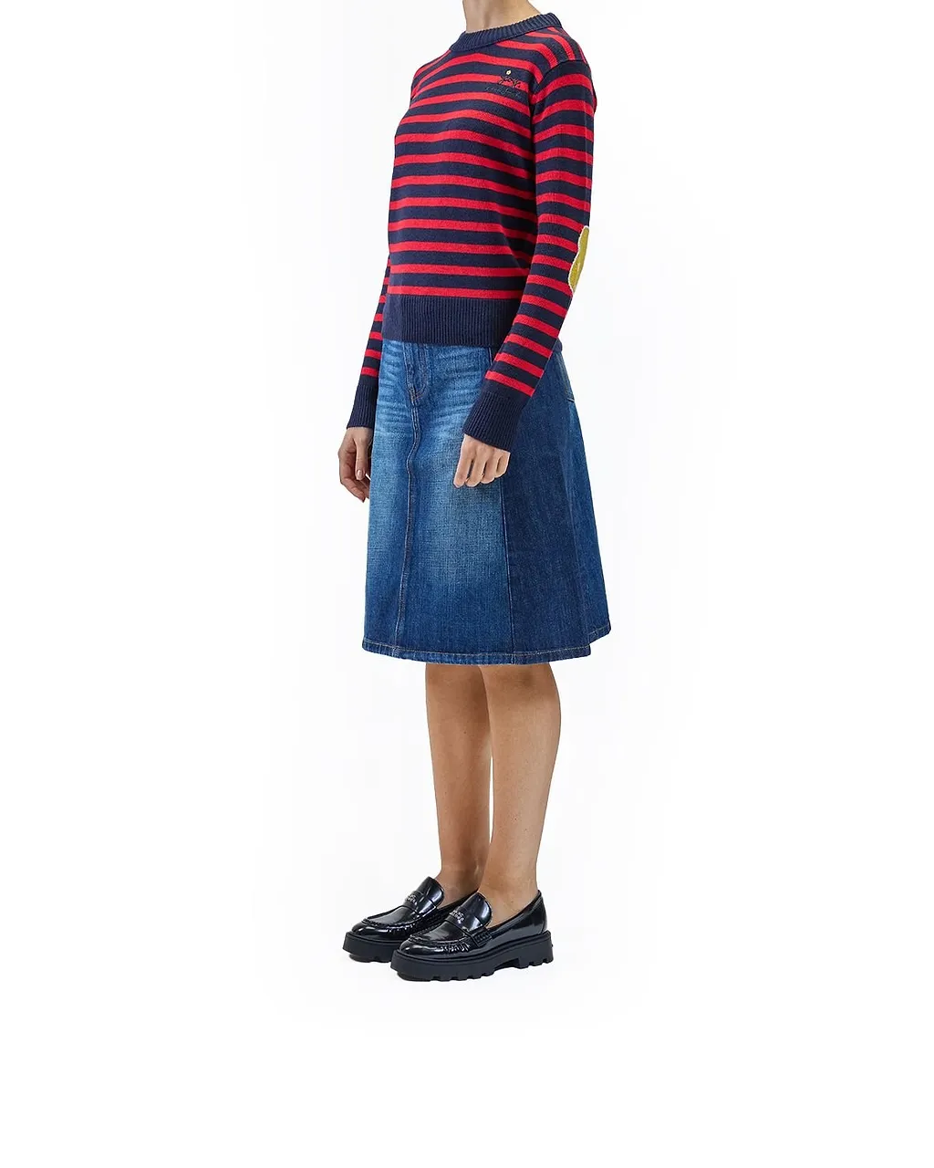 Marc Jacobs Joy Striped Crewneck Jumper