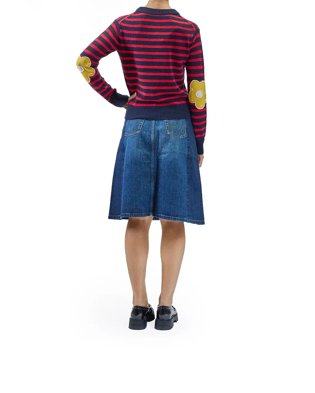 Marc Jacobs Joy Striped Crewneck Jumper