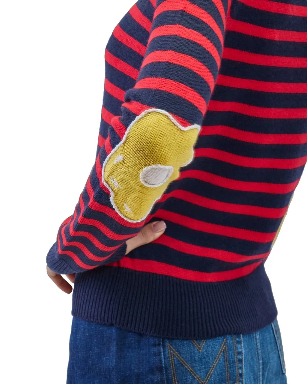 Marc Jacobs Joy Striped Crewneck Jumper