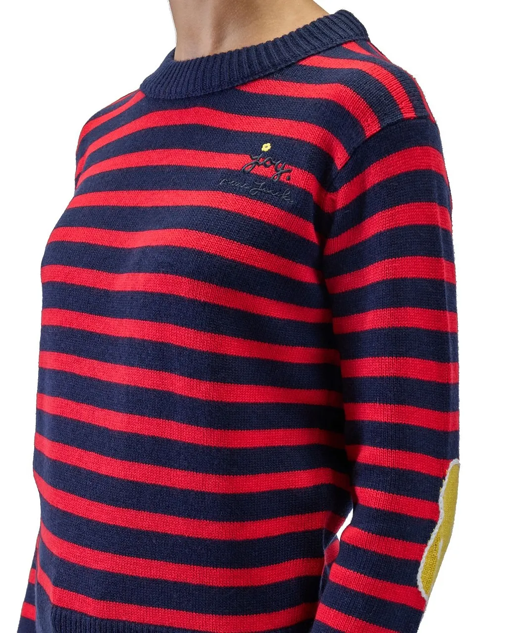 Marc Jacobs Joy Striped Crewneck Jumper