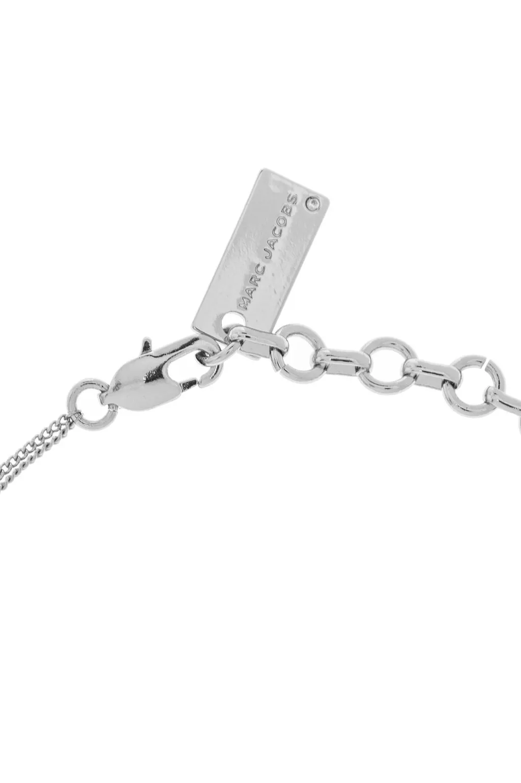 Logo Charm Embellished Bracelet