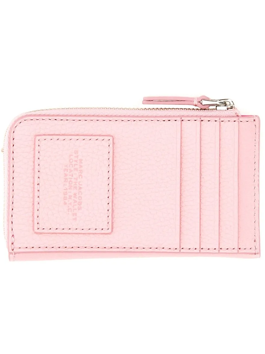 The Leather Top Zip Wallet