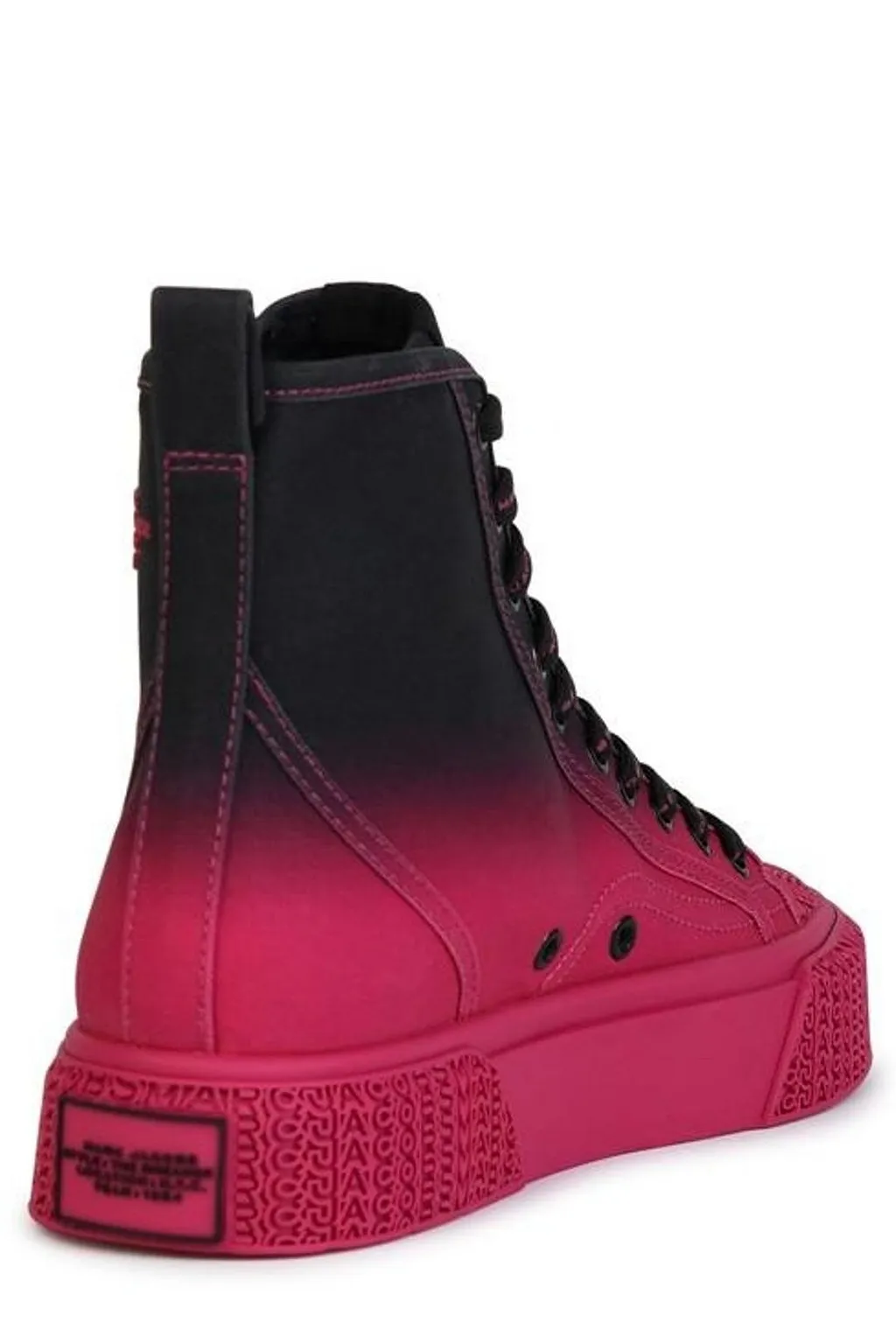 Marc Jacobs Logo Embossed Lace-Up Sneakers