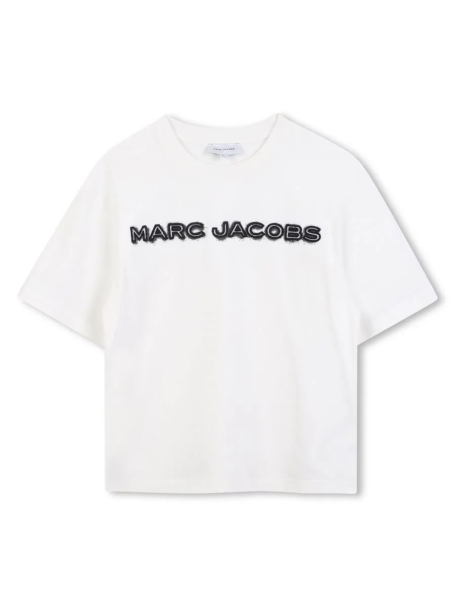 Marc Jacobs Logo Embroidered T-Shirt