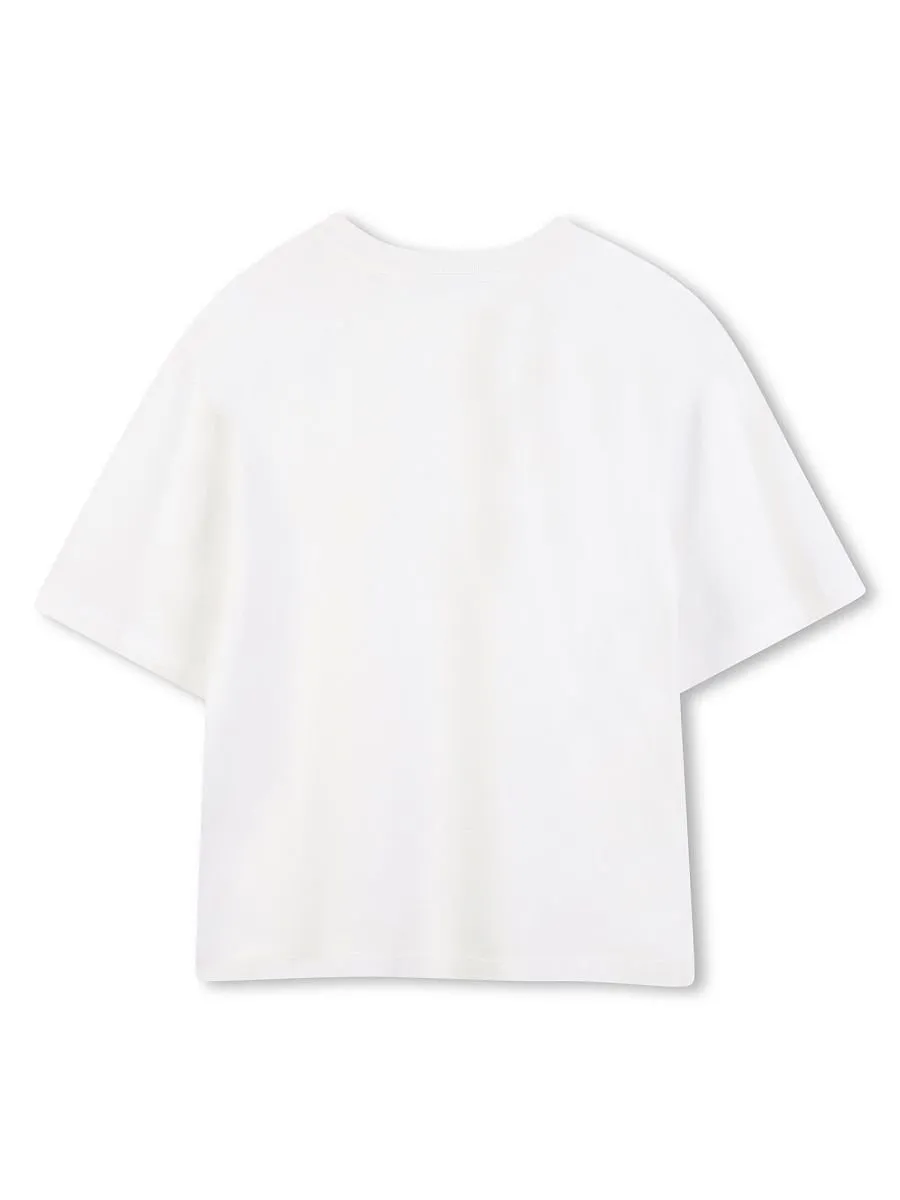 Marc Jacobs Logo Embroidered T-Shirt