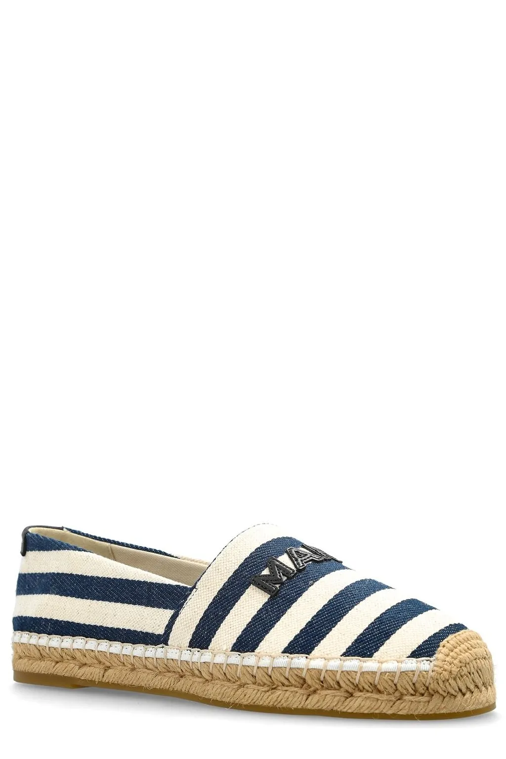 Marc Jacobs Logo Patch The Striped Espadrilles