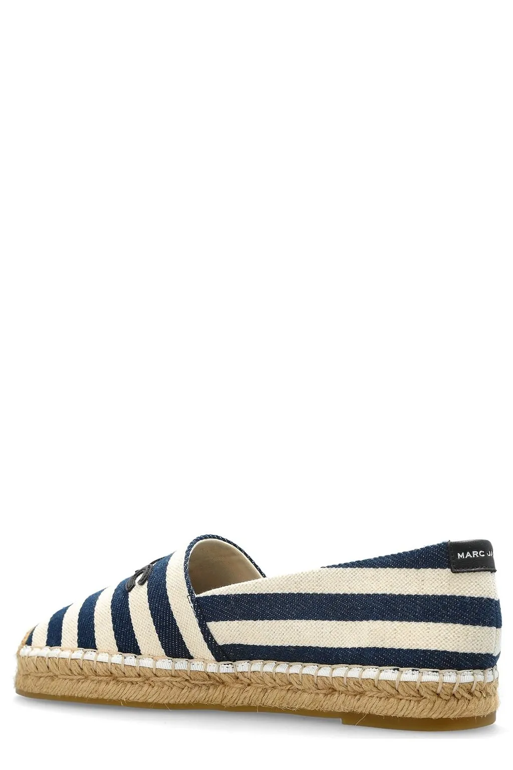Marc Jacobs Logo Patch The Striped Espadrilles