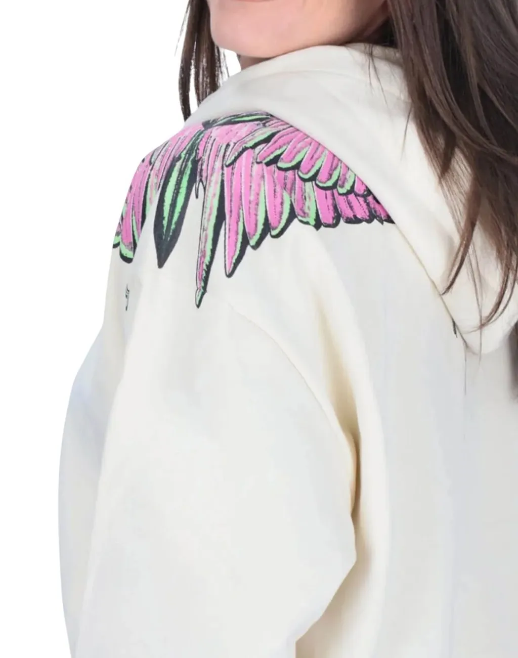 Marcelo Burlon County Of Milan Logo Printed Hoodie