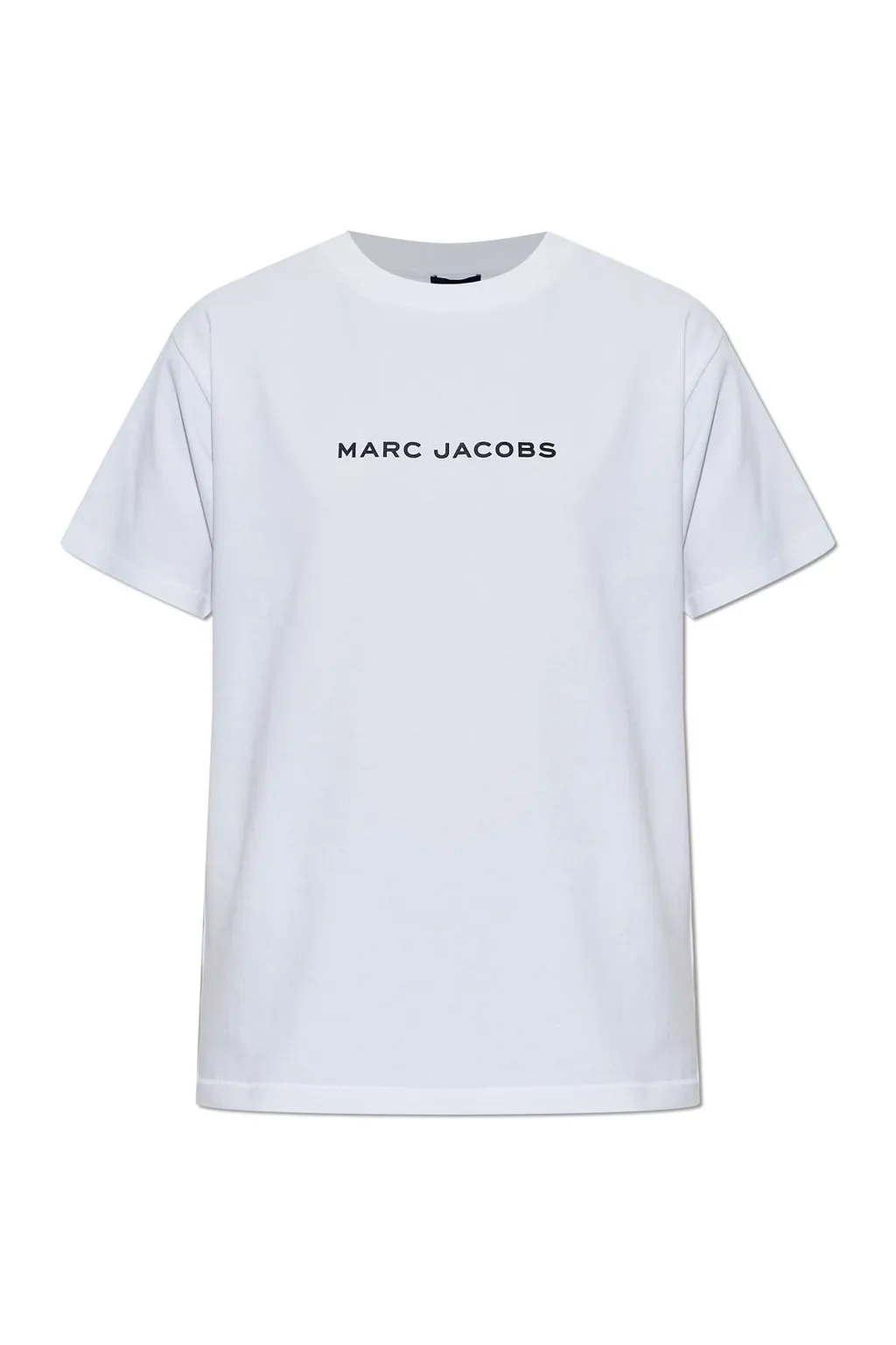 Marc Jacobs Logo Printed Oversized Crewneck T-Shirt