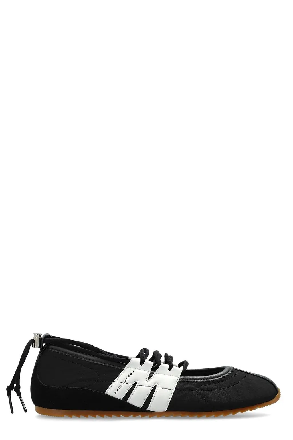 Marc Jacobs Logo Printed Ballet Flats