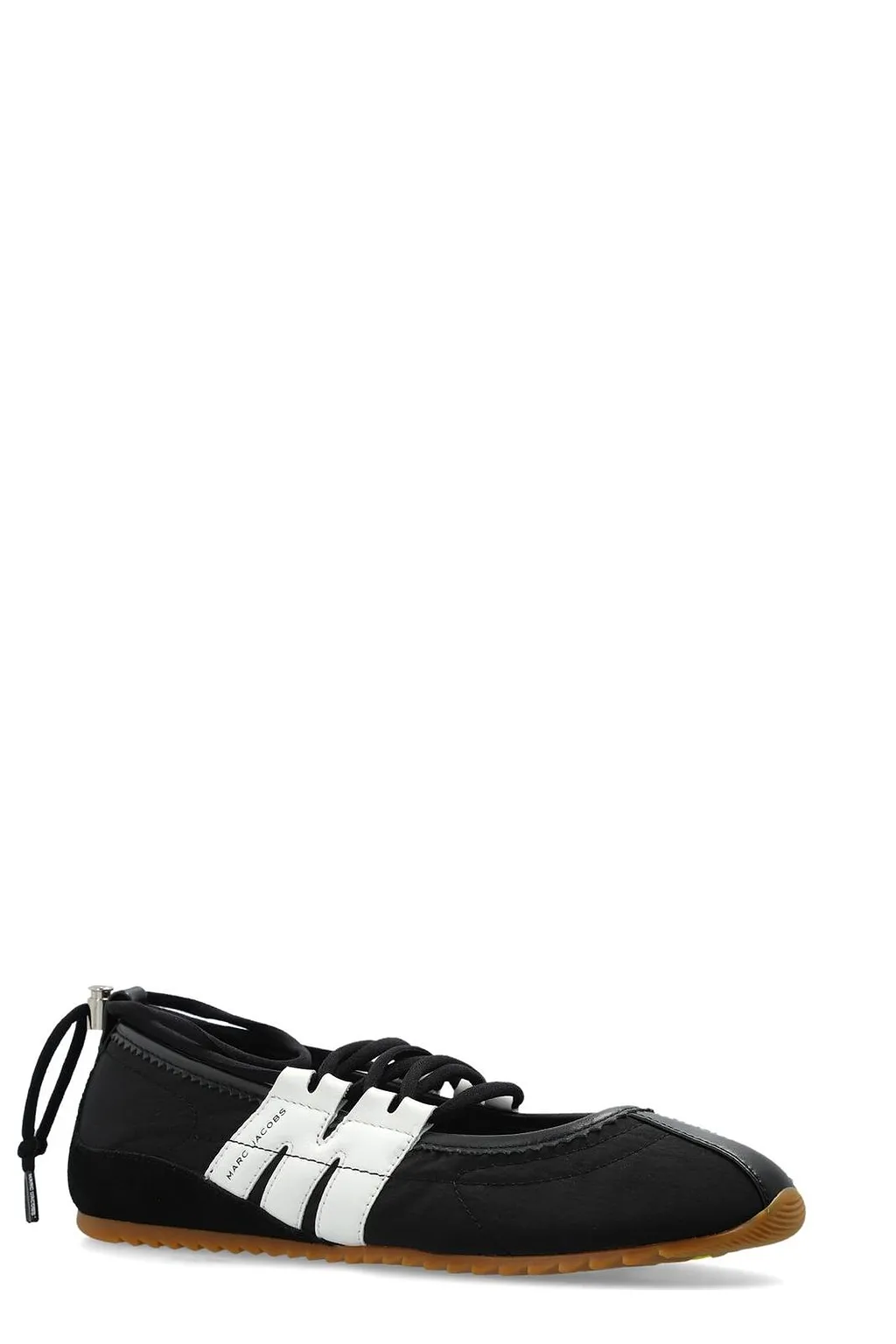 Marc Jacobs Logo Printed Ballet Flats