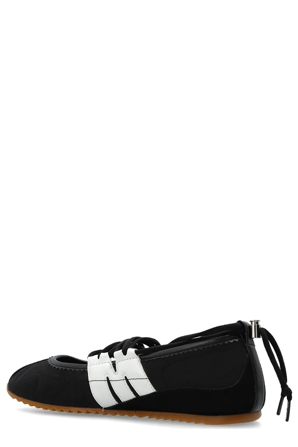 Marc Jacobs Logo Printed Ballet Flats