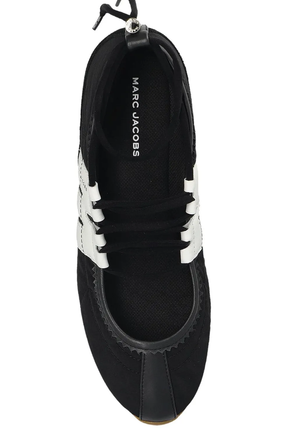 Marc Jacobs Logo Printed Ballet Flats
