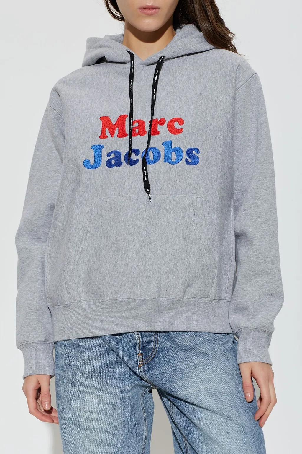 Marc Jacobs Logo Printed Oversized Hoodie