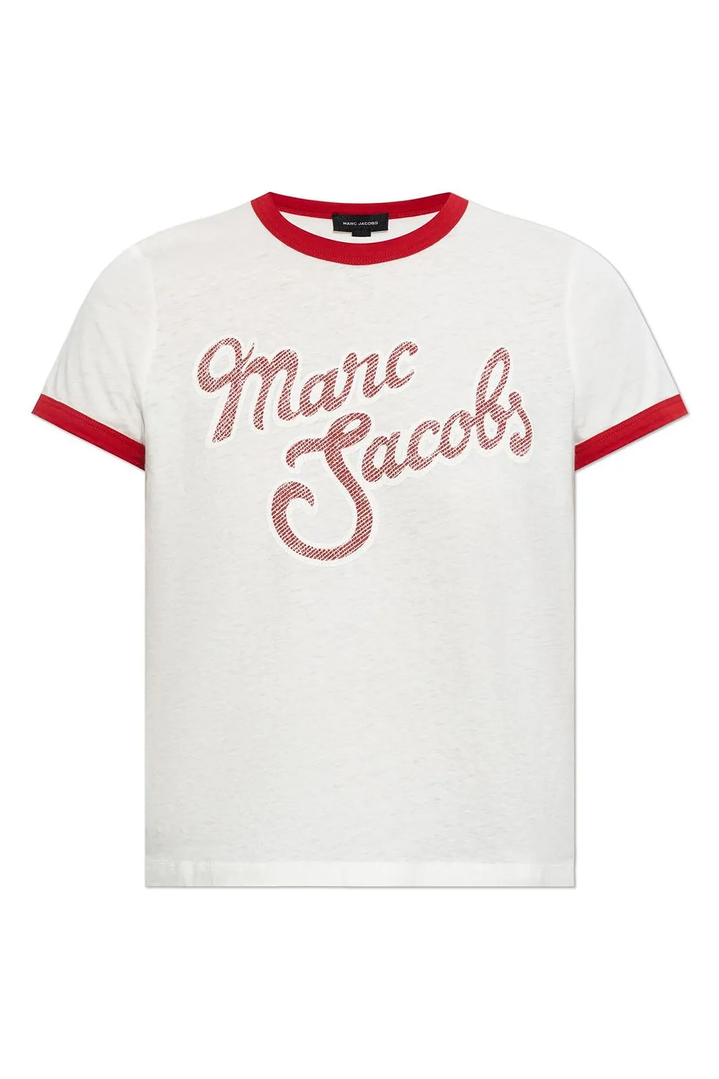 Marc Jacobs Marc Logo Ringer Femme T-Shirt