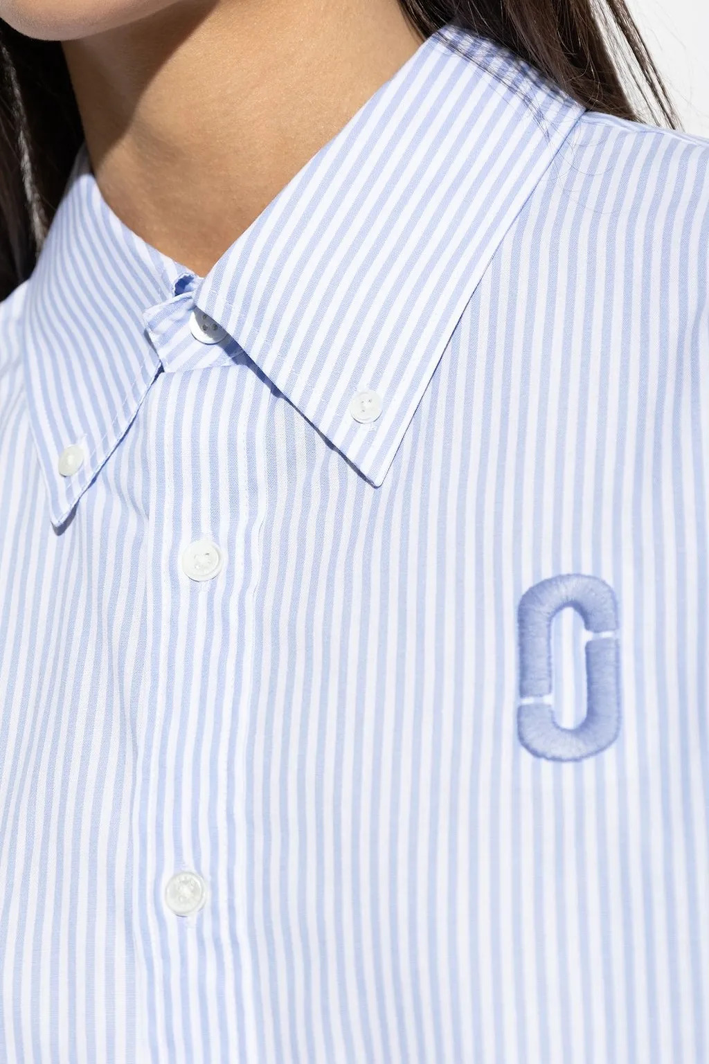 Marc Jacobs Pop J Marc Striped Poplin Shirt