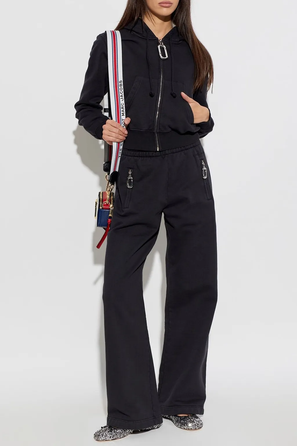 Marc Jacobs Logo Zip Detail Joggers