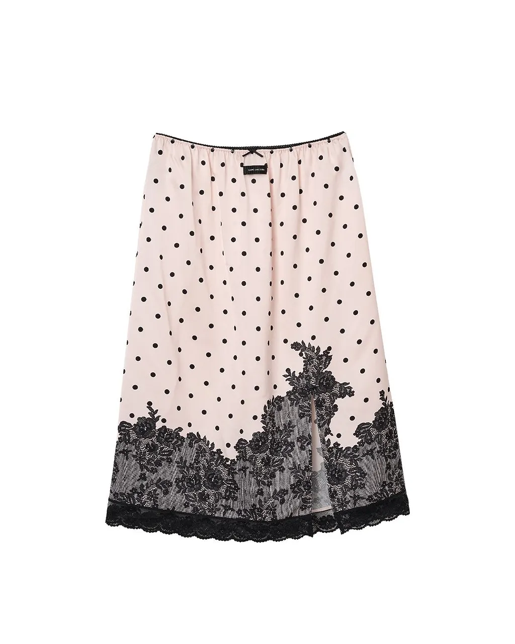 Marc Jacobs Midi Polka-Dot Lace Skirt