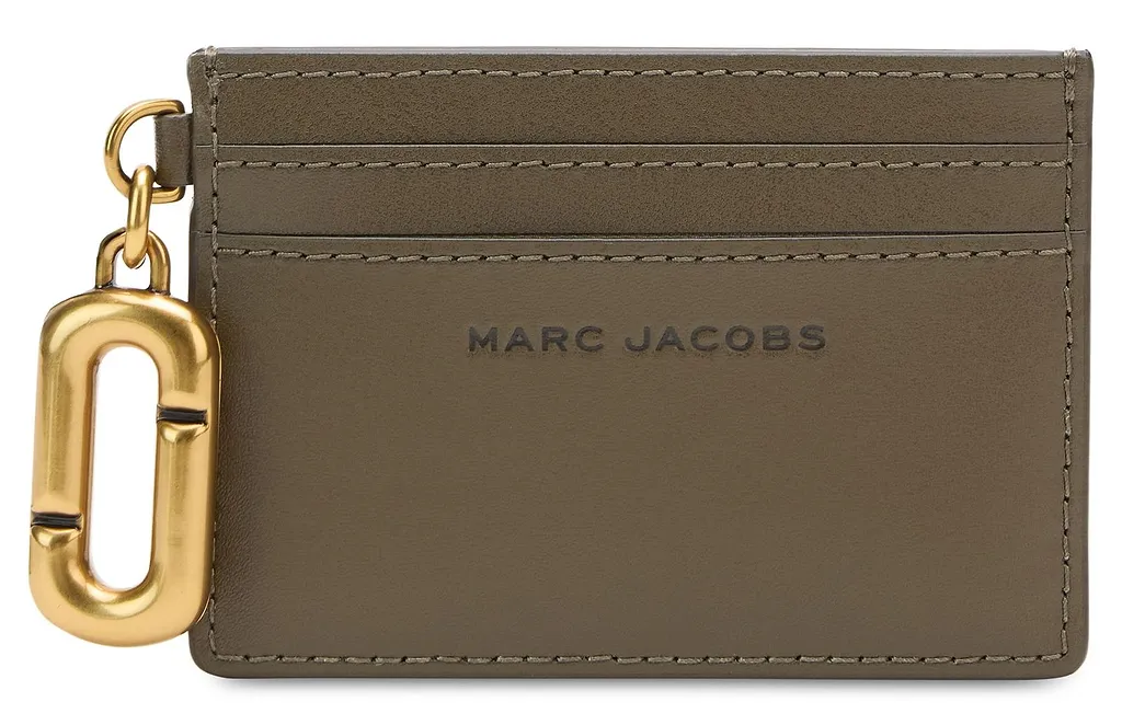 Marc Jacobs Metal Charm Card Holder Wallet