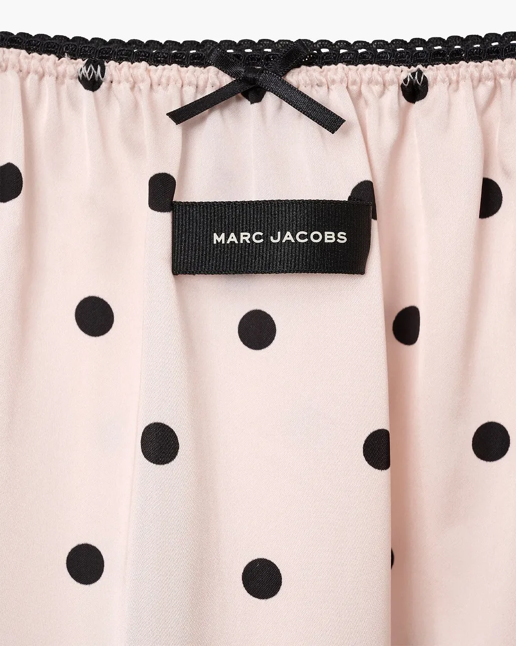 Marc Jacobs Midi Polka-Dot Lace Skirt