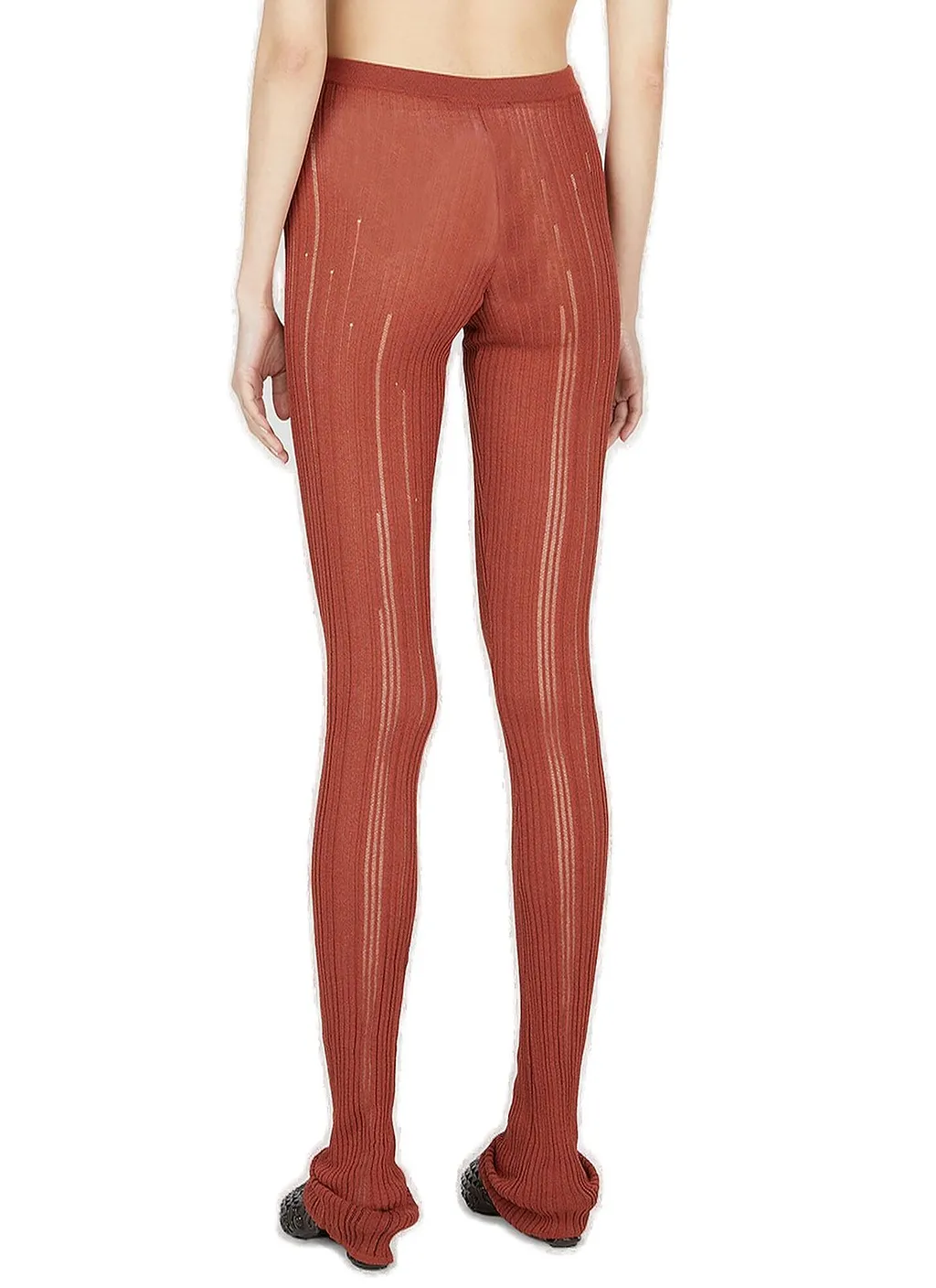 Marco Rambaldi Ribbed-Knit Leggings