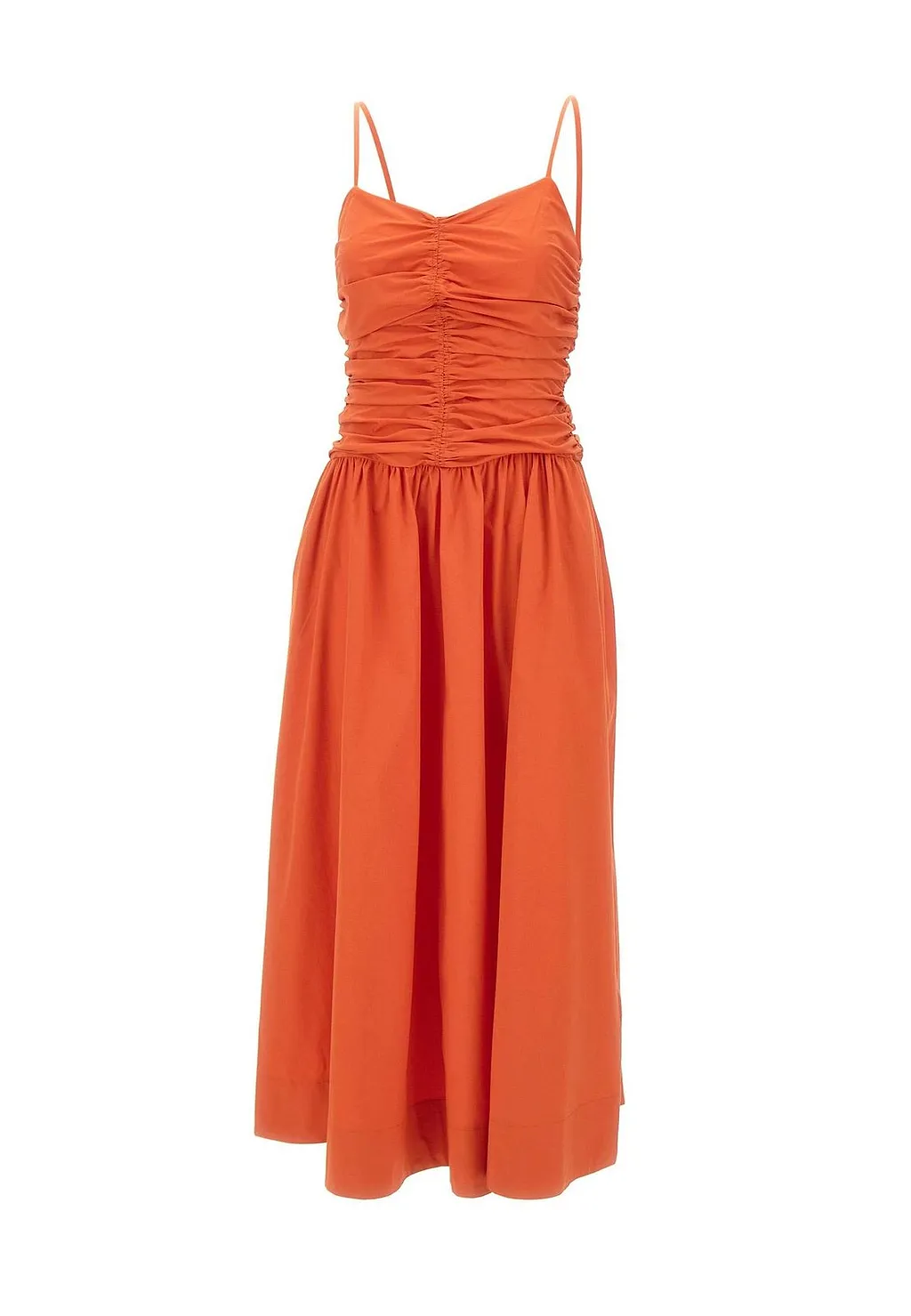 Bagagli Ruched Midi Dress
