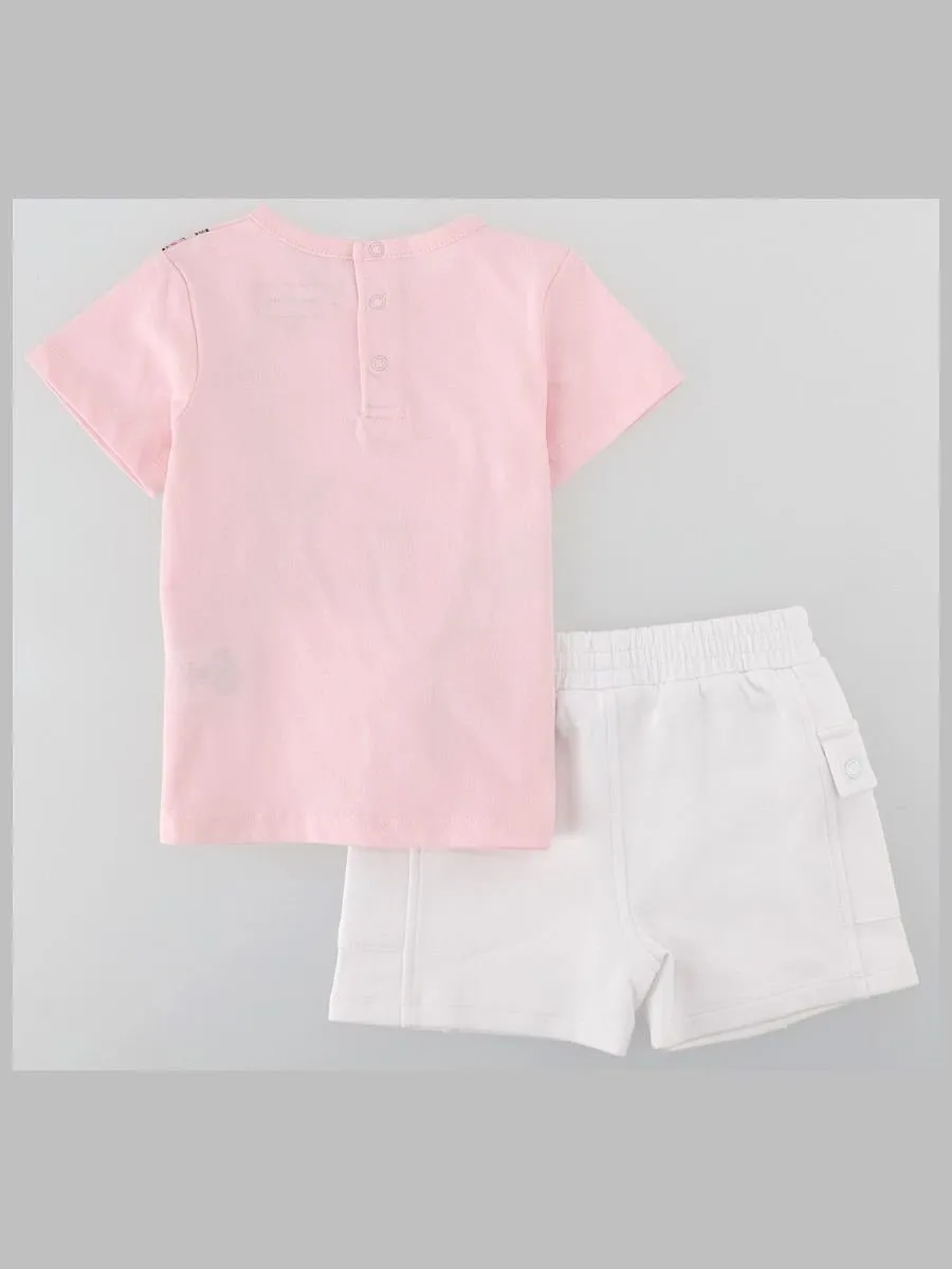 Marc Jacobs Printed T-Shirt And Shorts Suit