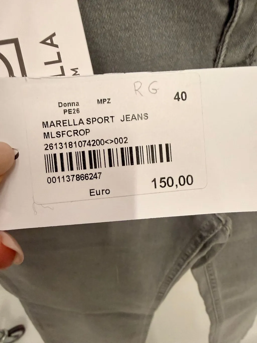 Marella Crop Straight-Leg Jeans