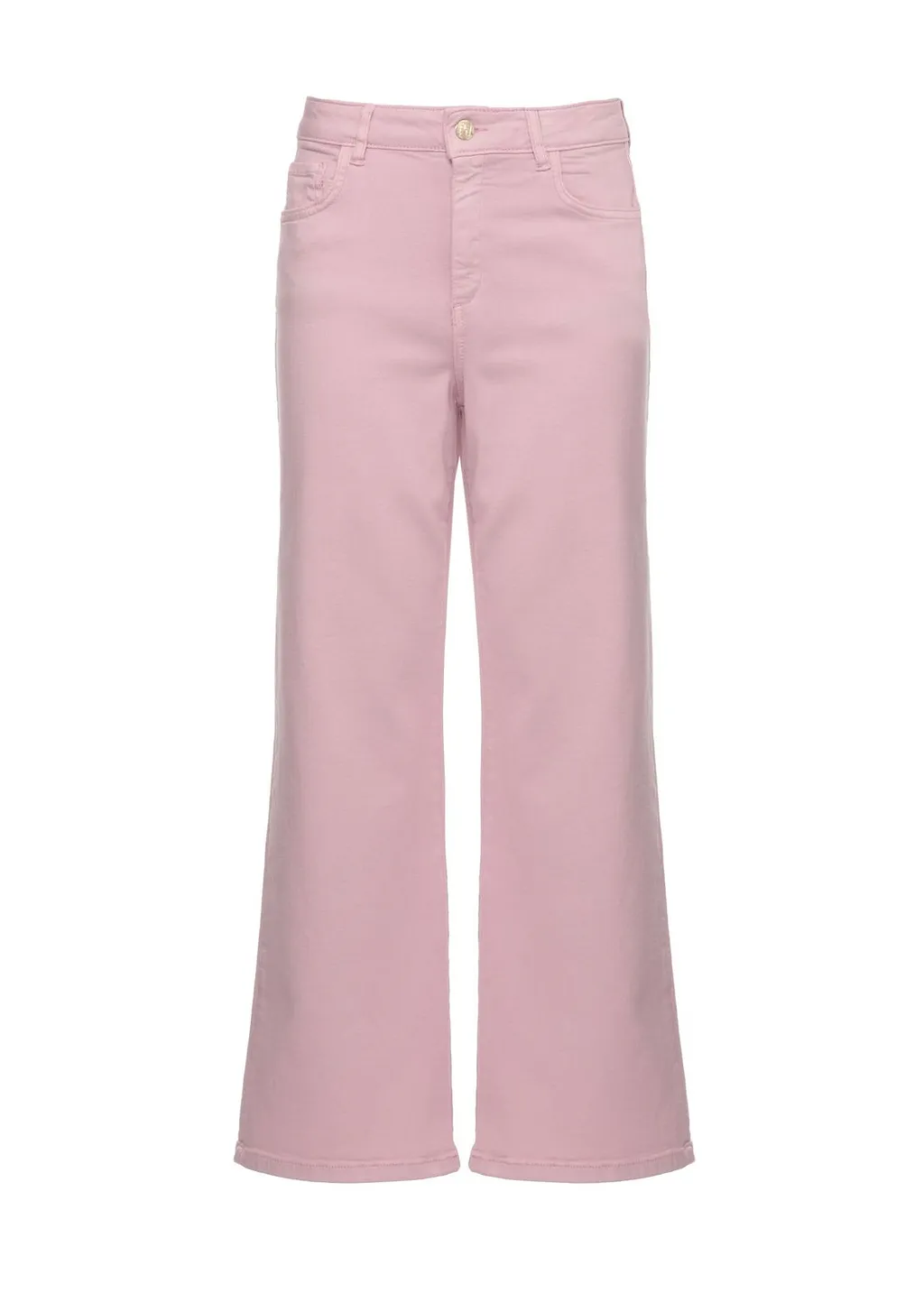 Emme Marella Straight-Fit Stretch Gabardine 5-Pocket Trousers