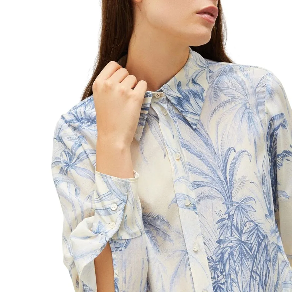 Marella Pattern-Printed Long-Sleeved Shirt