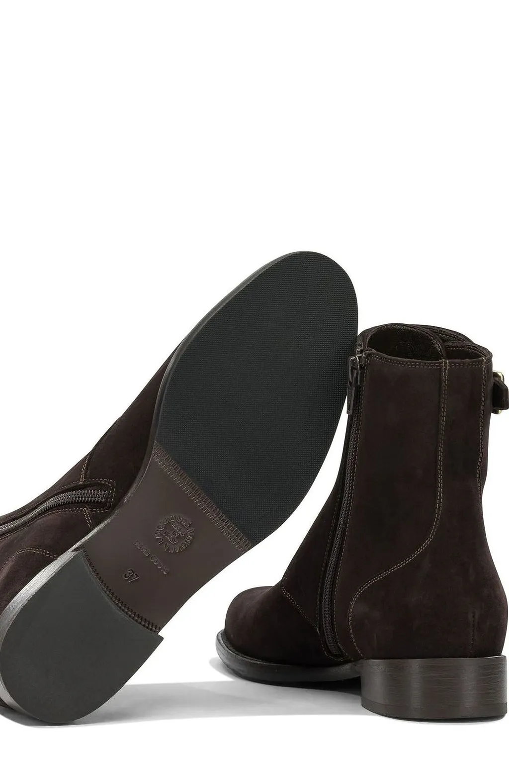 Maretto Triple-Buckle Ankle Boots