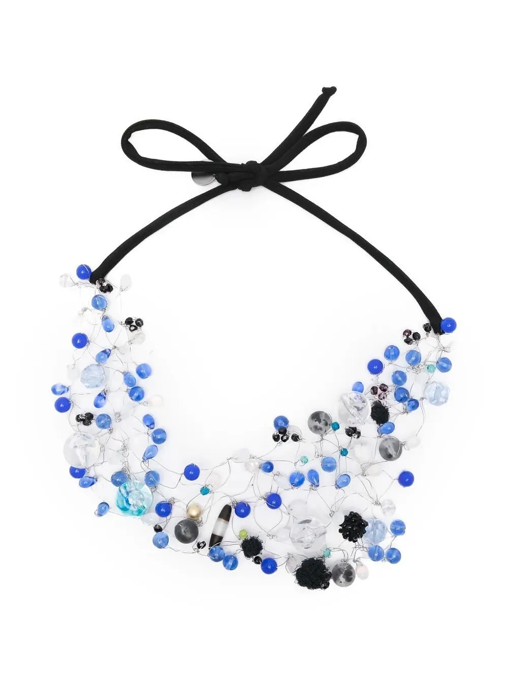 Maria Calderara Beans Cosmos Beaded Necklace