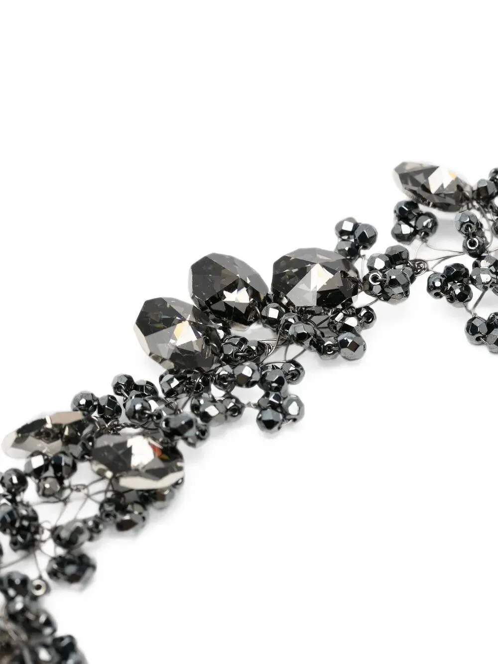 Maria Calderara Faceted Crystal Tie Necklace