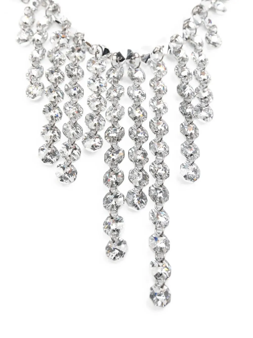 Maria Calderara Crystal Fringe Necklace