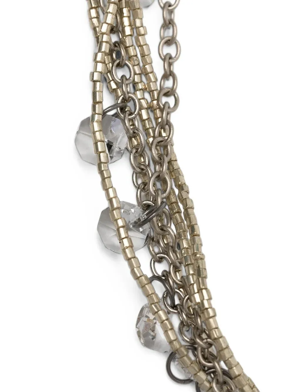 Maria Calderara Multi-Strand Crystal Necklace