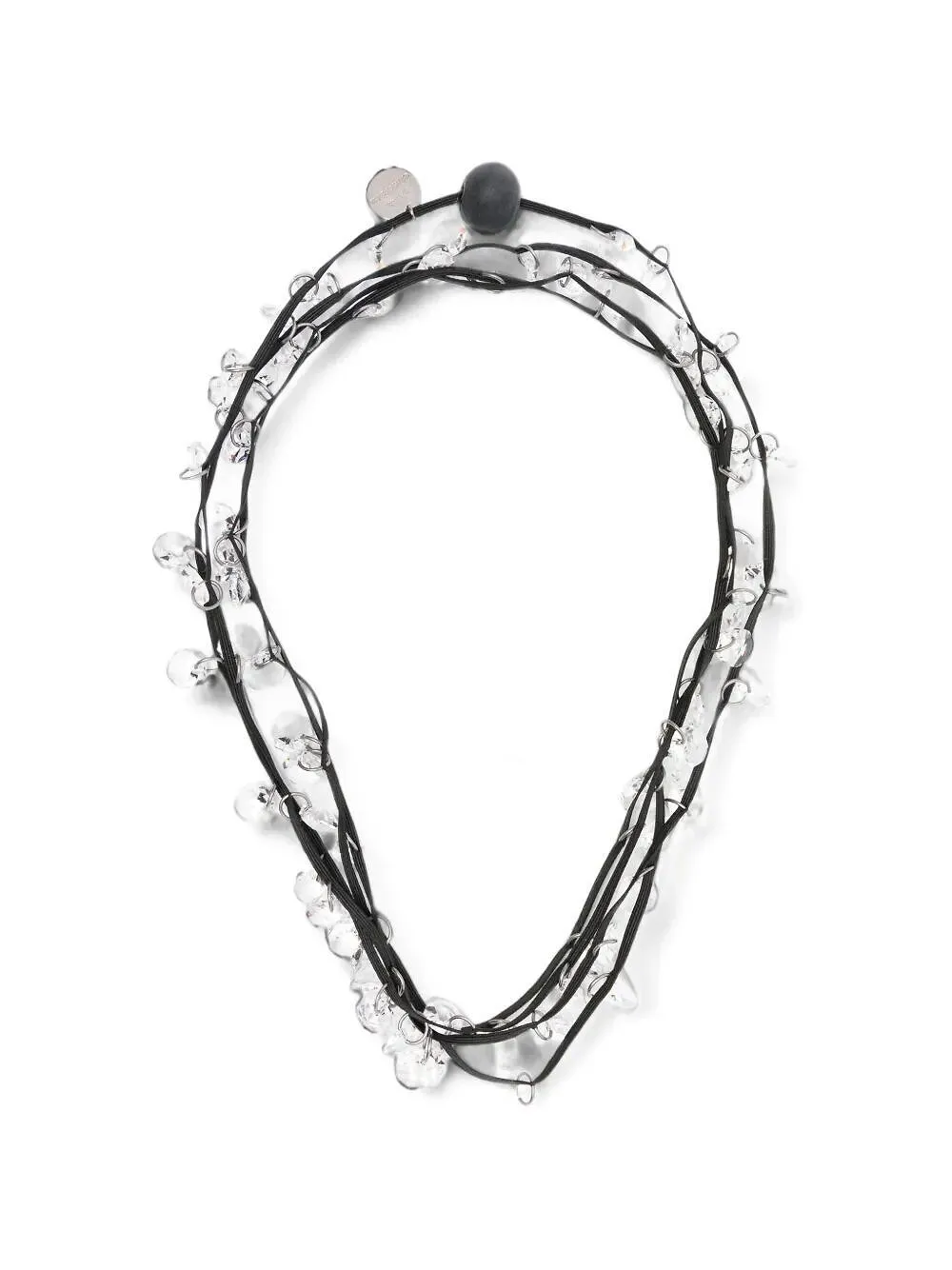 Maria Calderara Multi-Strand Crystal Necklace