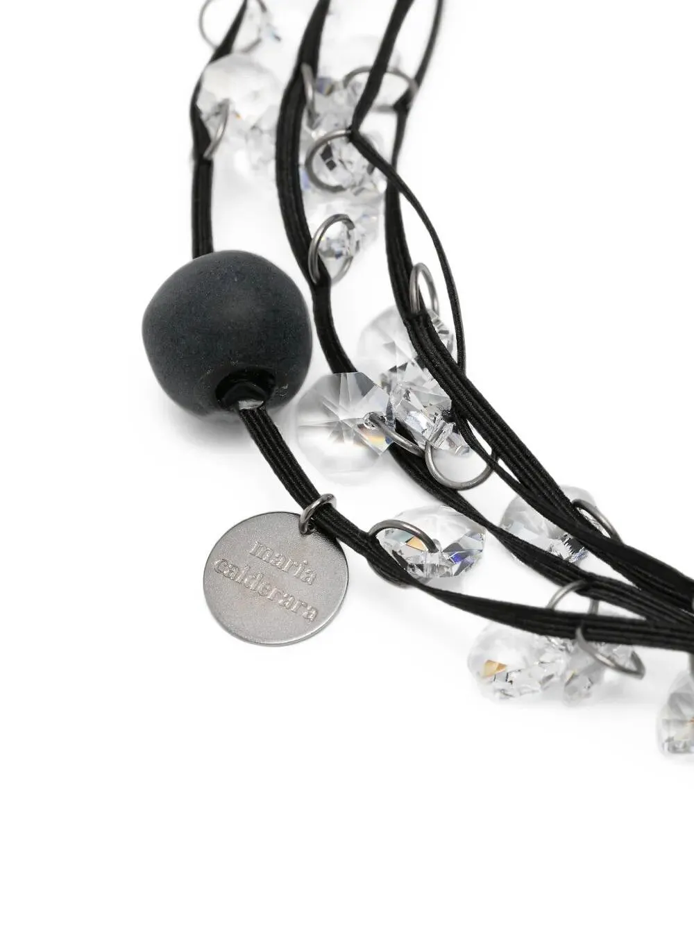 Maria Calderara Multi-Strand Crystal Necklace