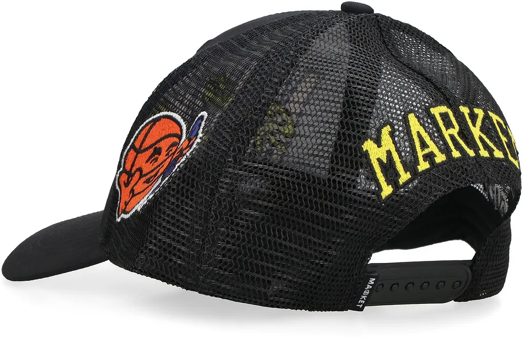 Market Embroidered Sports Baseball Cap