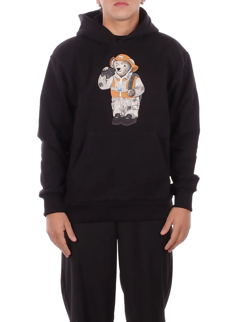 Market Graphic-Pinted Hoodie