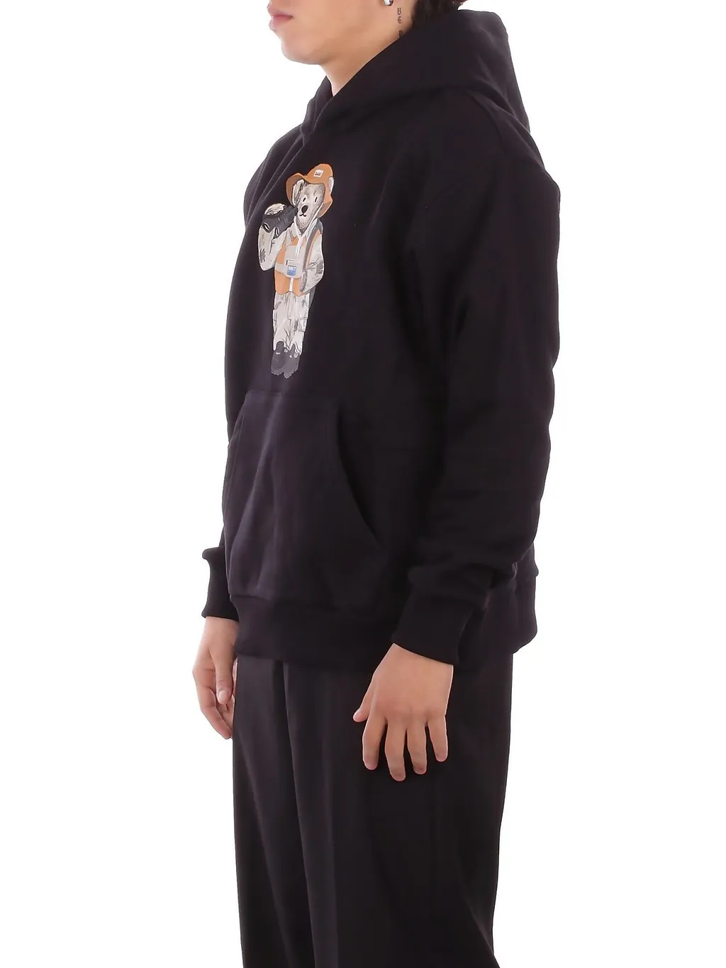 Market Graphic-Pinted Hoodie