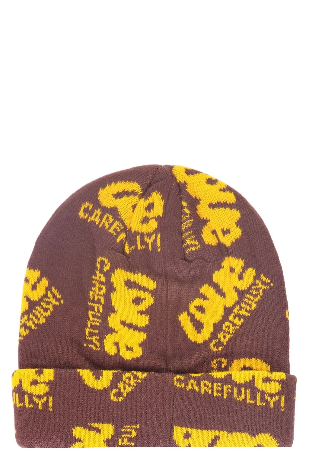 Logo Intarsia Beanie Hat