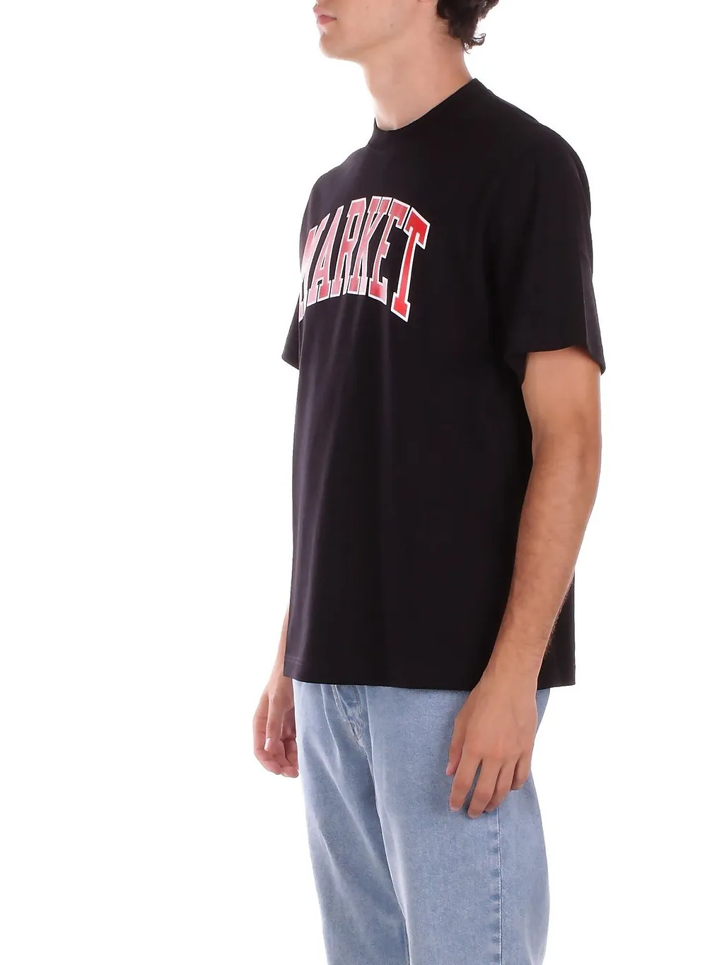 Market Regular Fit Logo Printed T-Shirt