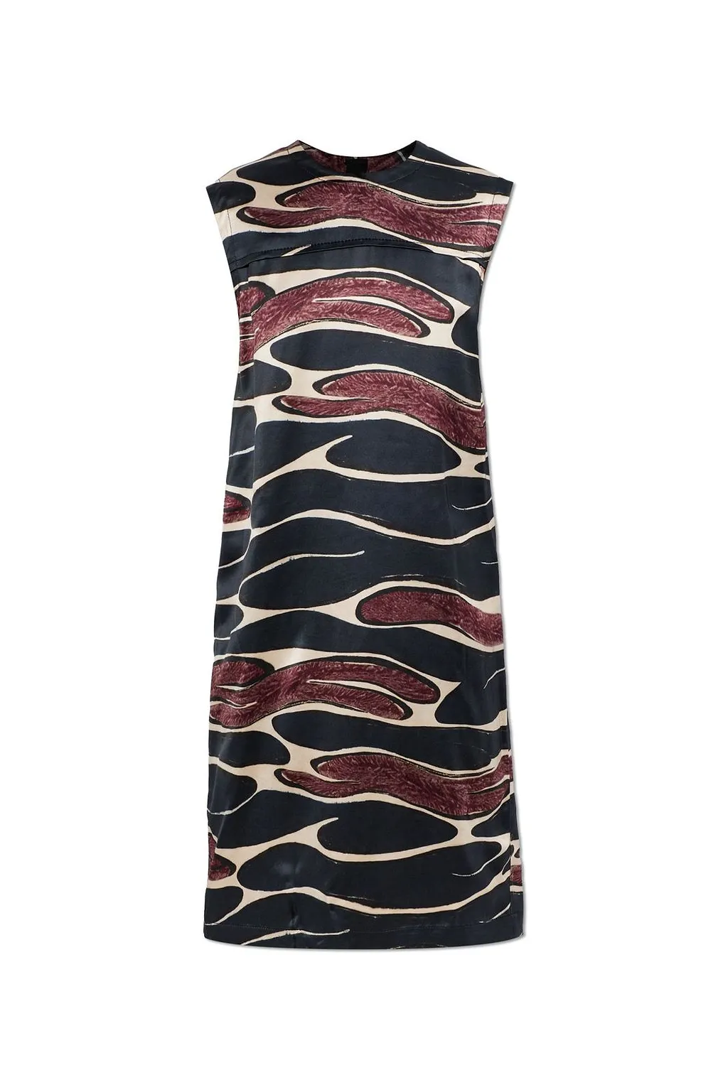 Marni Abstract Print Sleeveless Dress