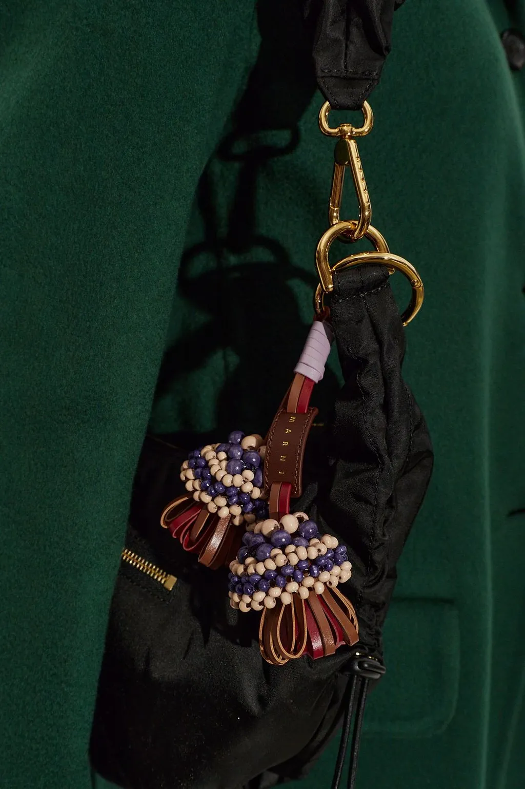 Marni Beaded Tassel Bag Charm