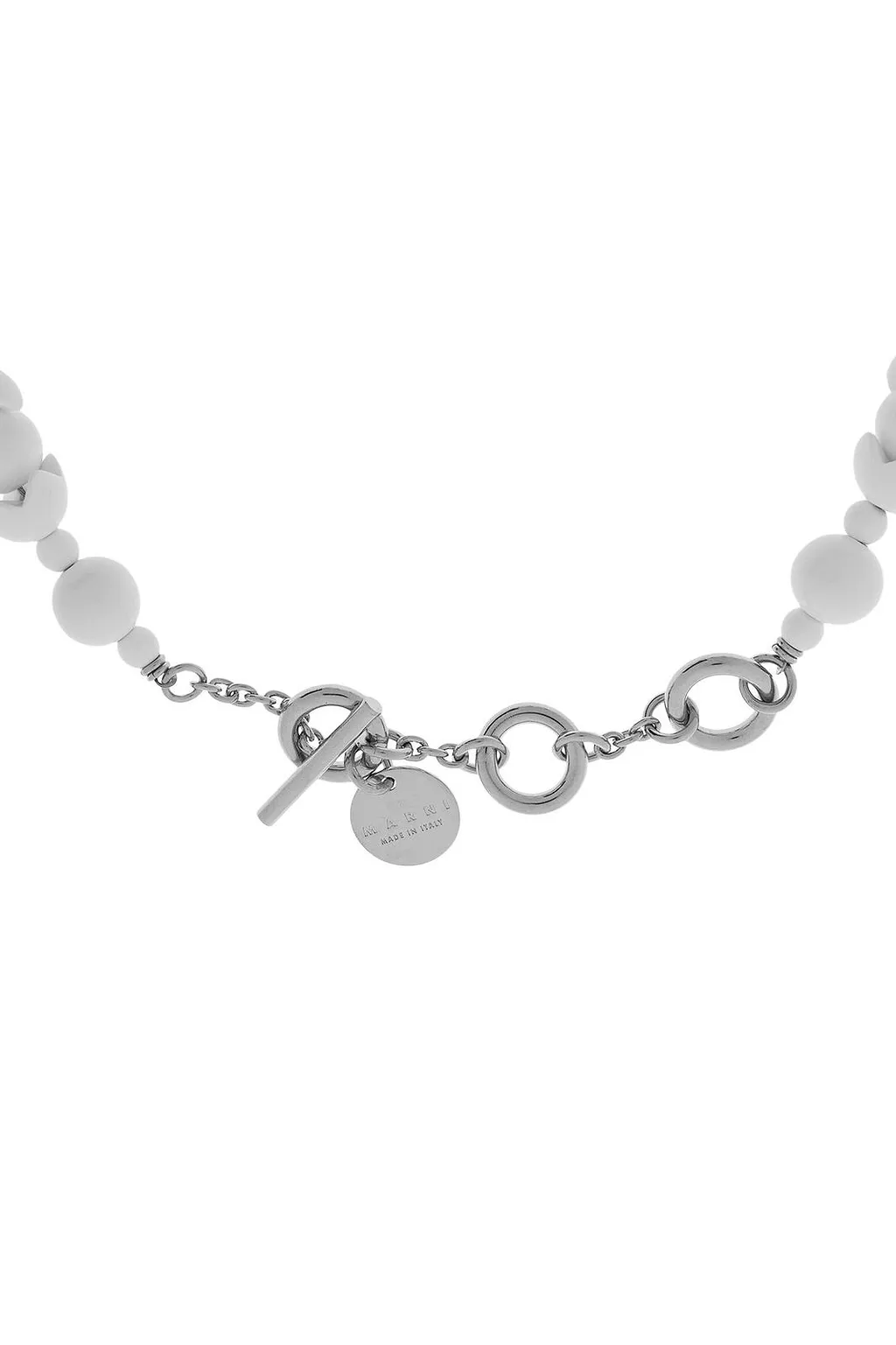 Marni Beaded Orb Pendant Necklace