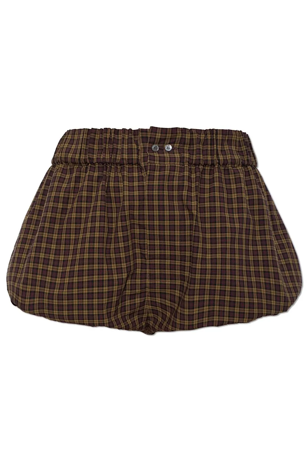 Marni Checked Bubble Shorts