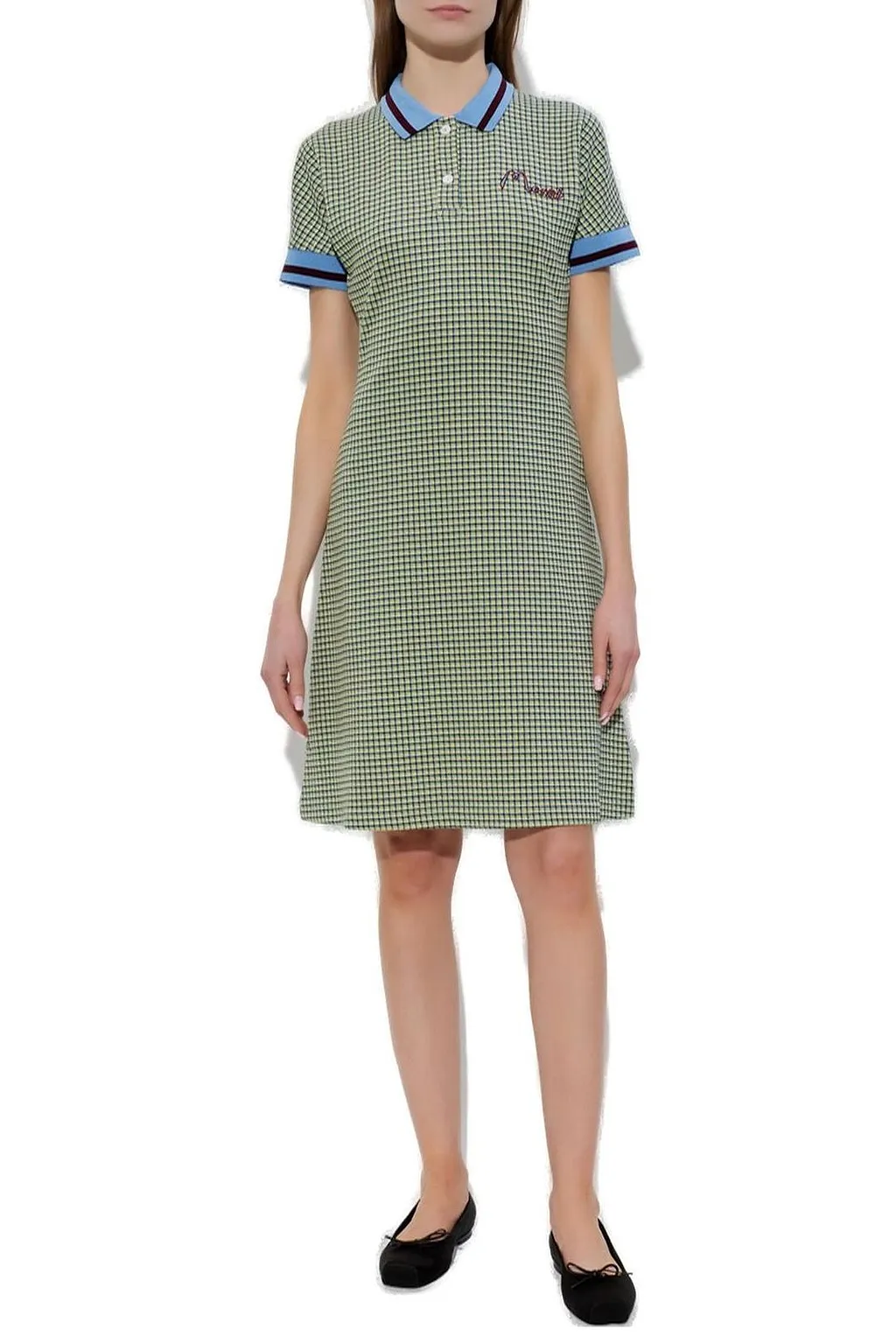 Marni Checked Mini Dress