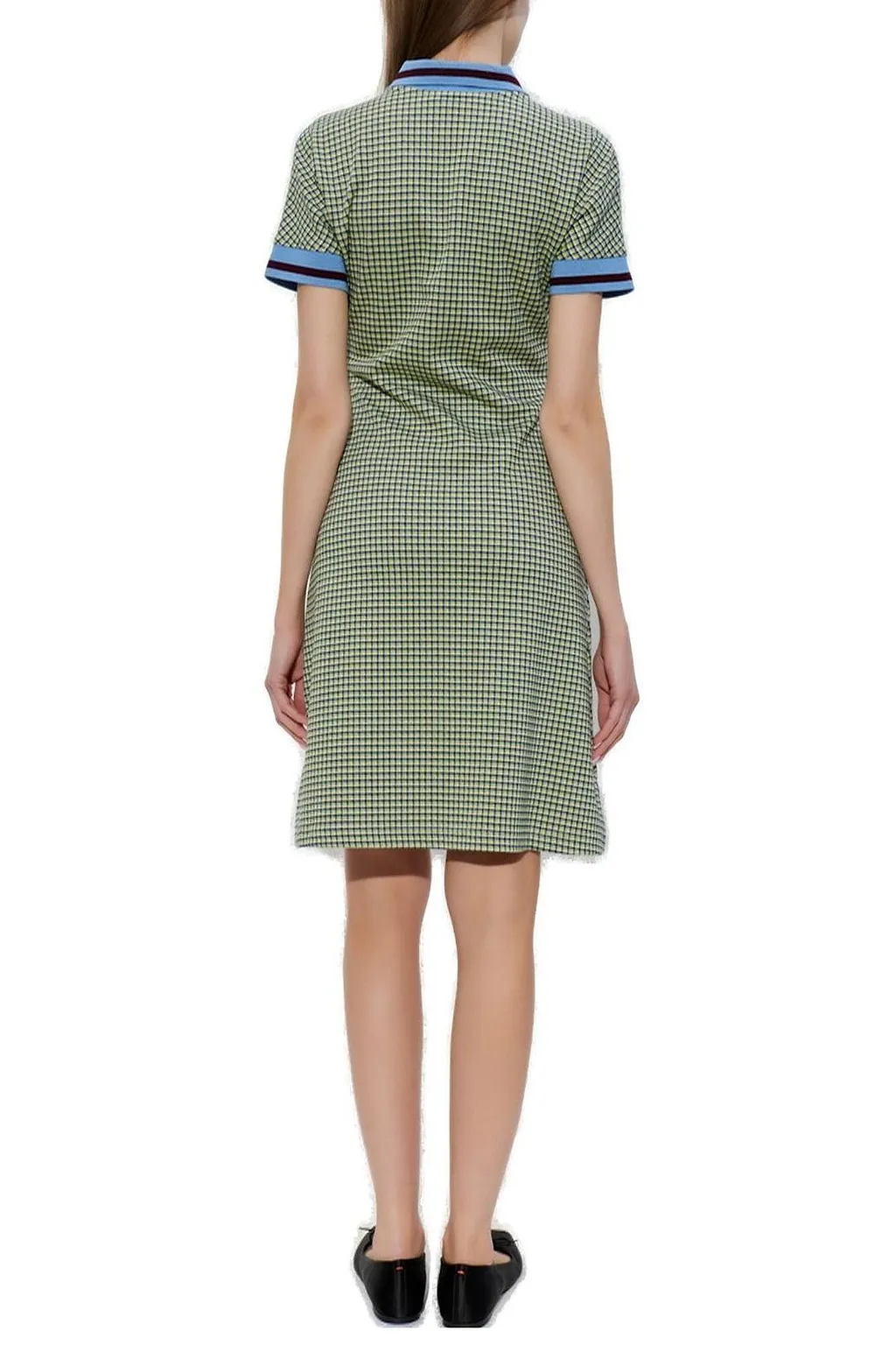 Marni Checked Mini Dress